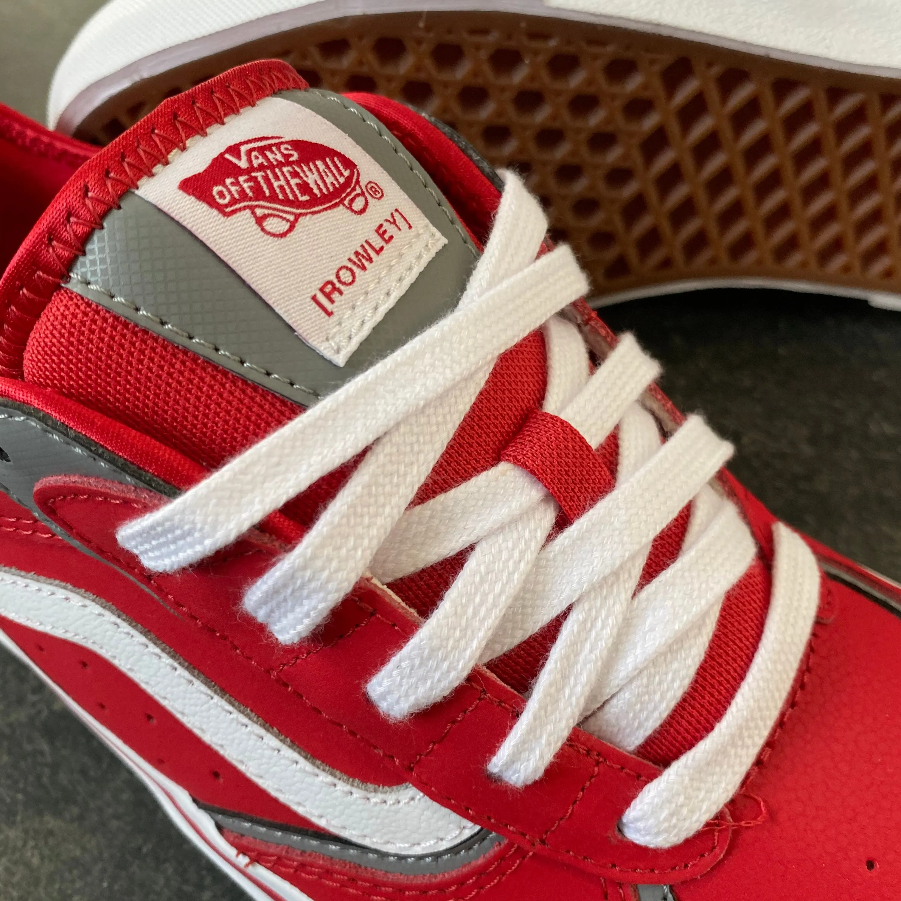 Vans Skate Rowley Racing Red/White