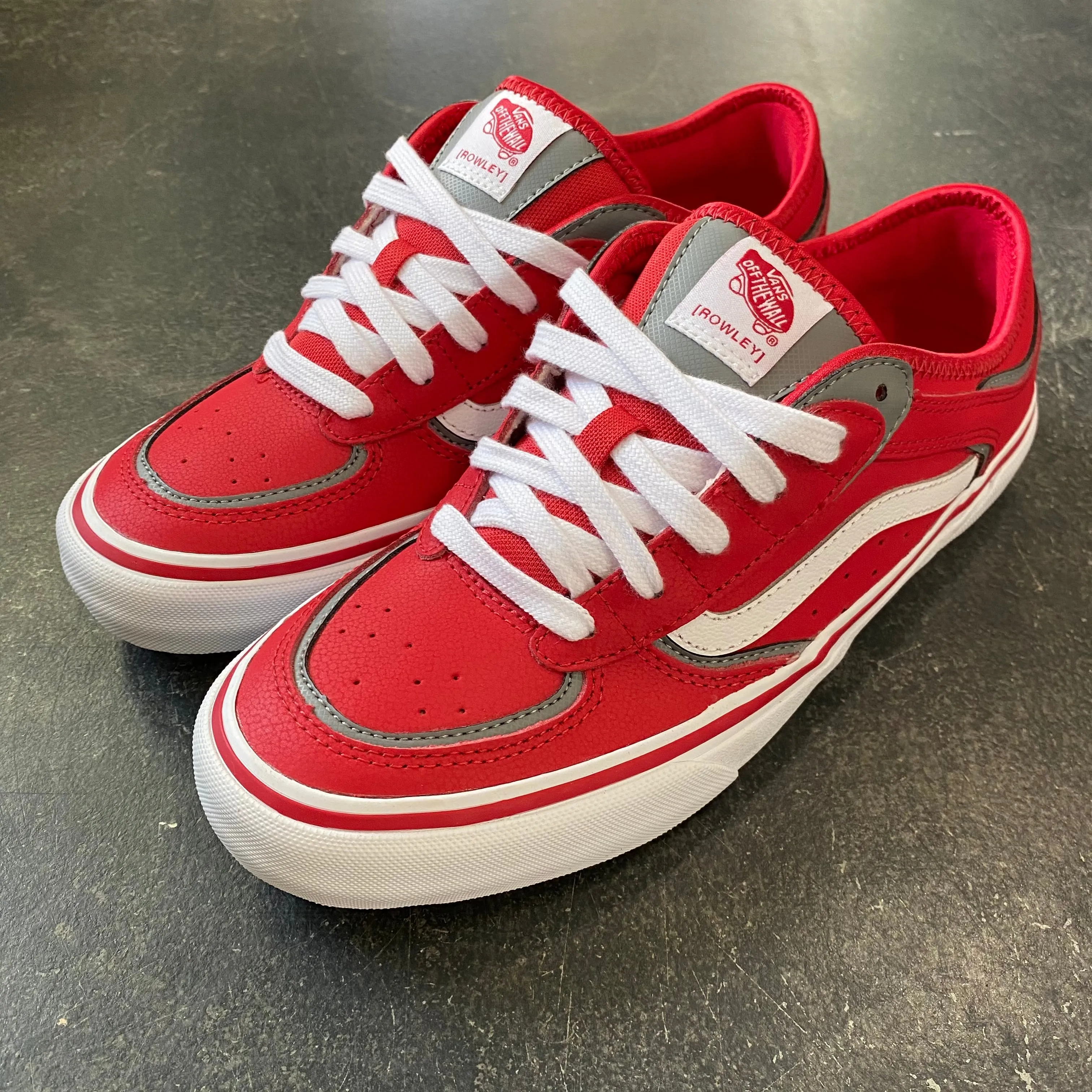 Vans Skate Rowley Racing Red/White