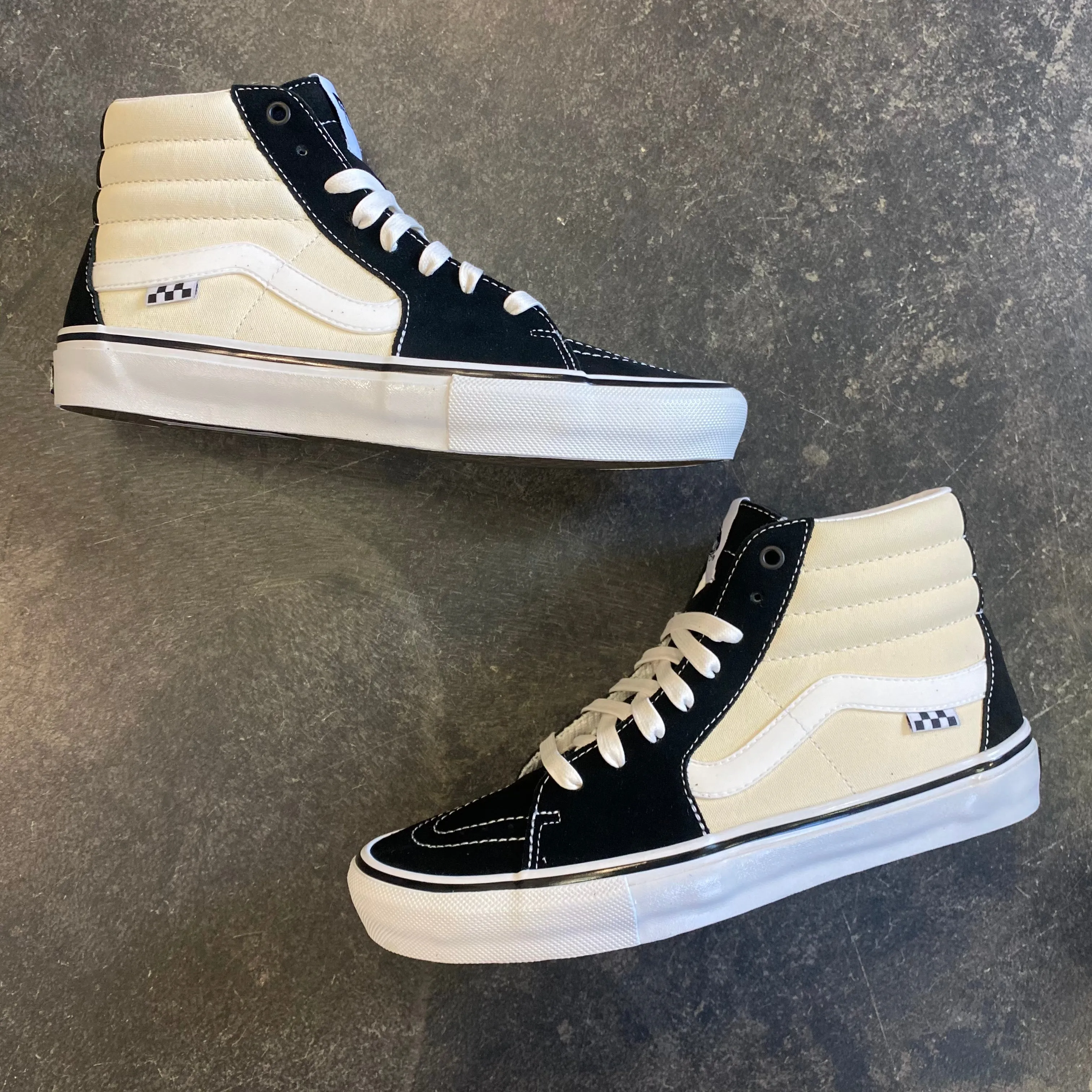 Vans Skate Sk8 Hi Black/Antique White