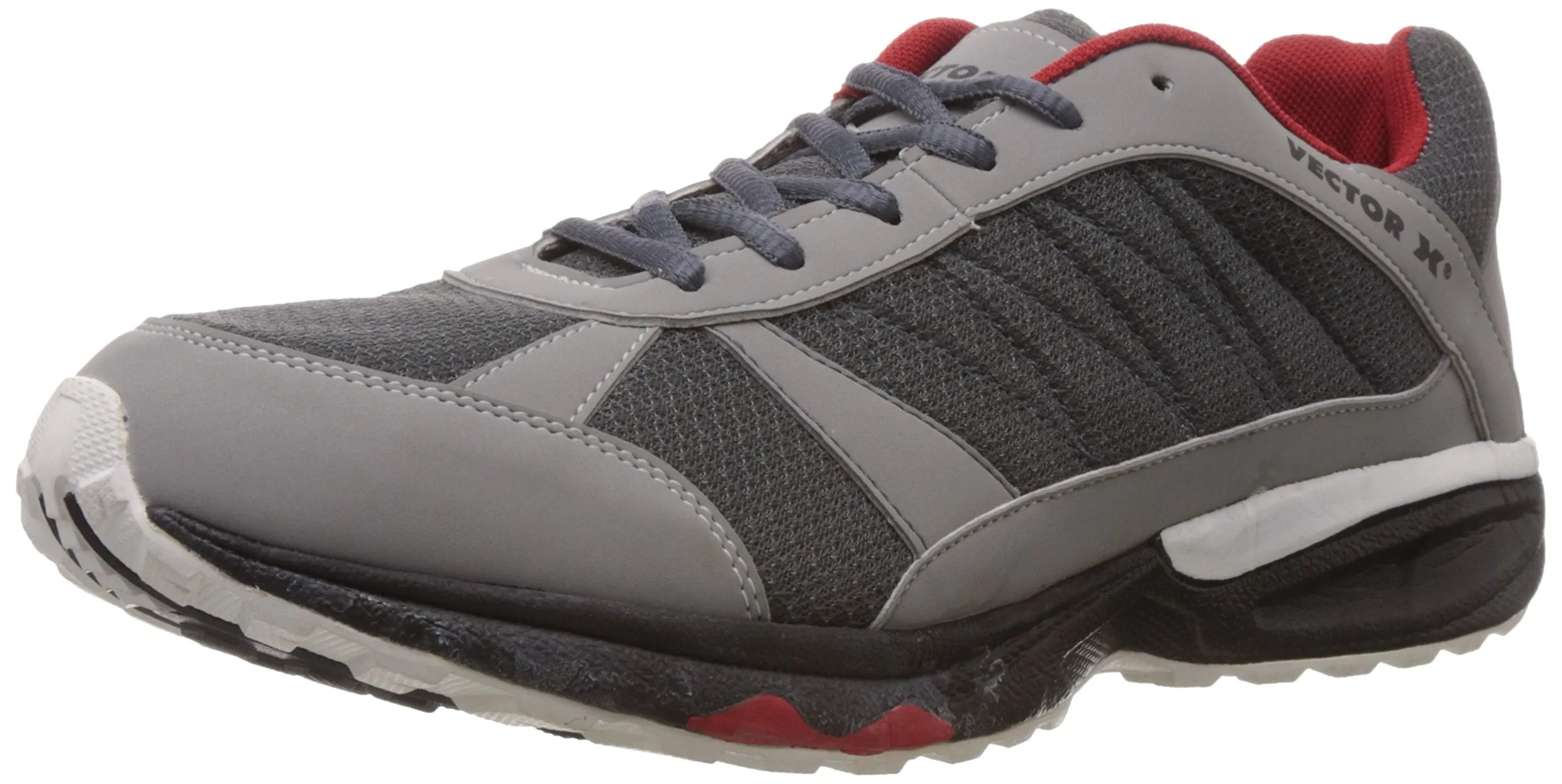 Vector X Rs-5014 Running Shoes, Men's UK 7 (Grey/Red)