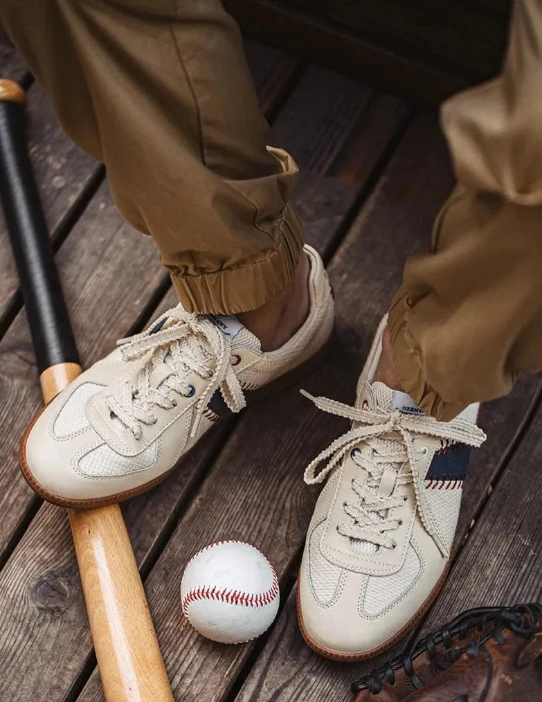 Vintage Style Baseball Sneakers