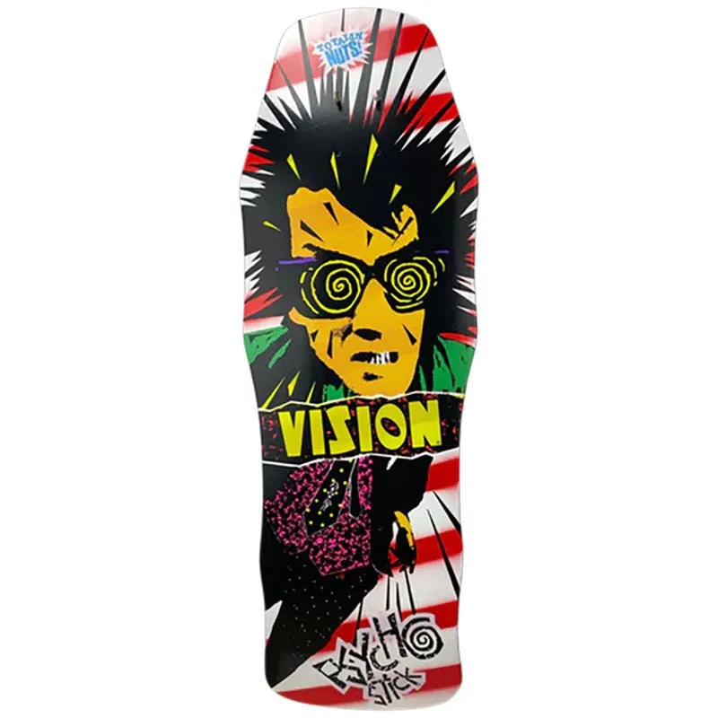 Vision 10" x 30" Limited Christmas Psycho Stick Skateboard Deck