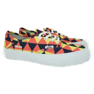 VN0A3MU6QB8 VANS Authentic SF Neon Triangles (Multi) Men Size 5 | Women Size 6.5