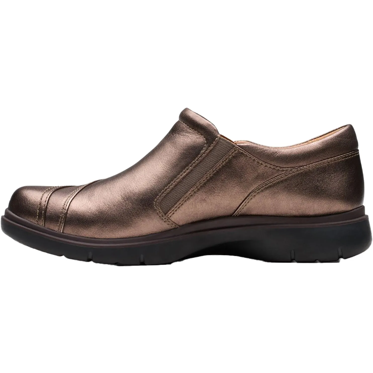 Women's Clarks Certina Pure Antique Bronze Leather