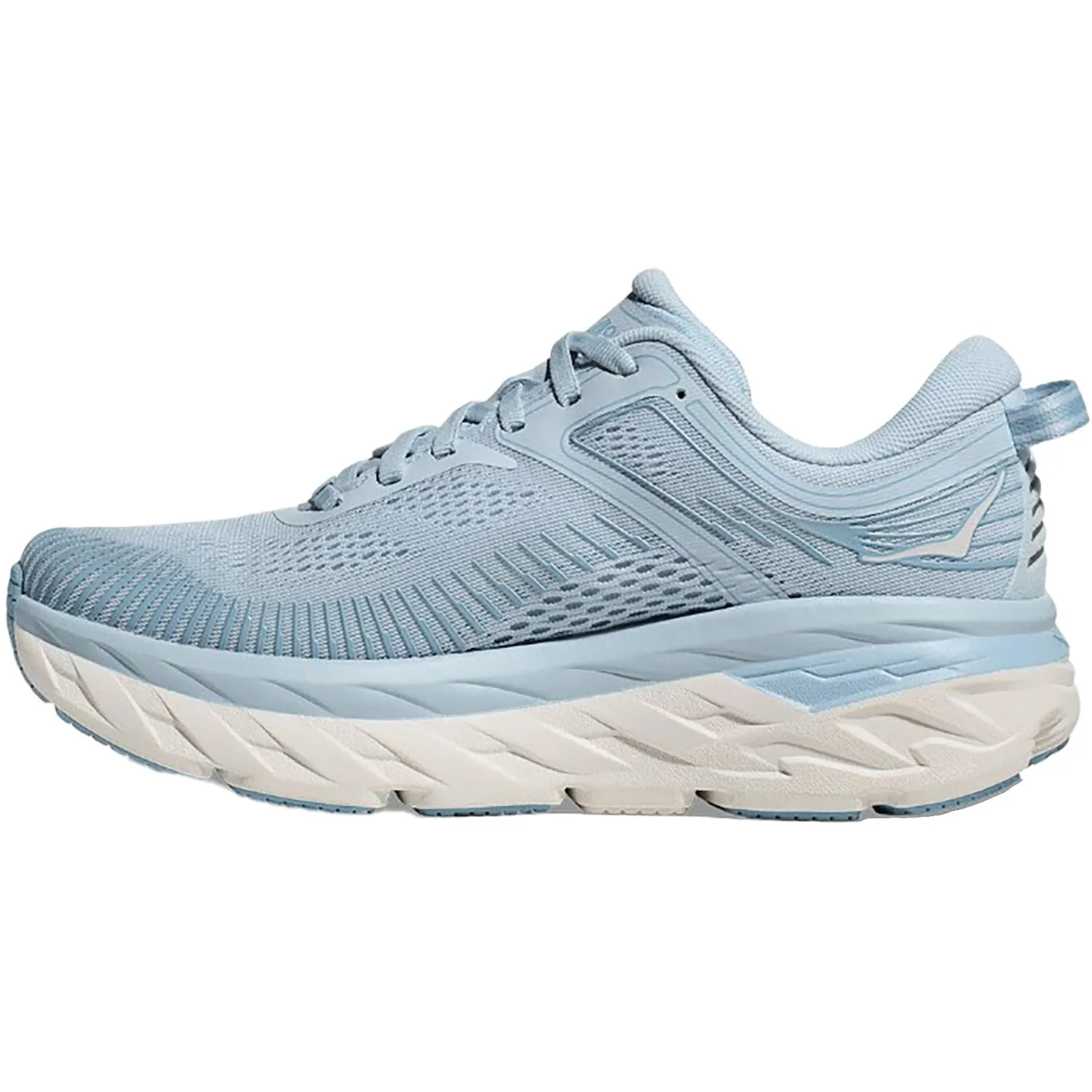 Women's Hoka Bondi 7 Ice Water/White Mesh