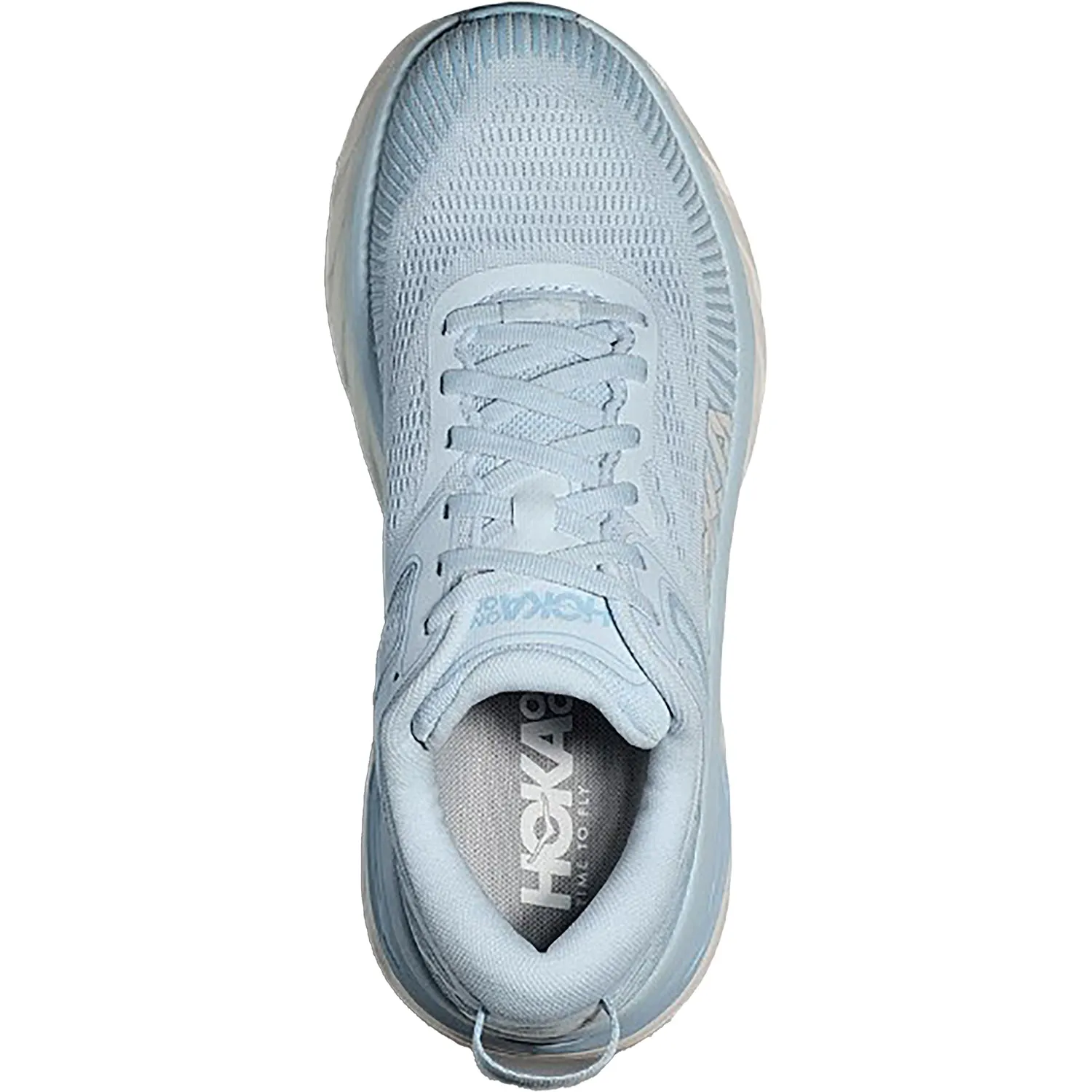 Women's Hoka Bondi 7 Ice Water/White Mesh