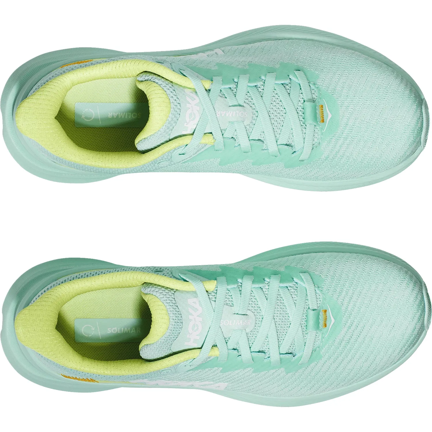 Women's Hoka Solimar Sunlit Ocean/Citrus Glow Mesh