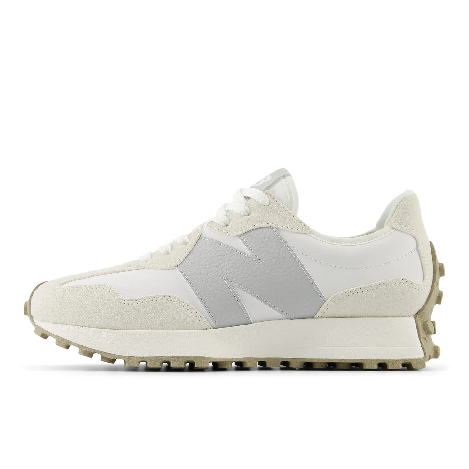 Women's New Balance 327 Color: Sea Salt with Brighton Grey