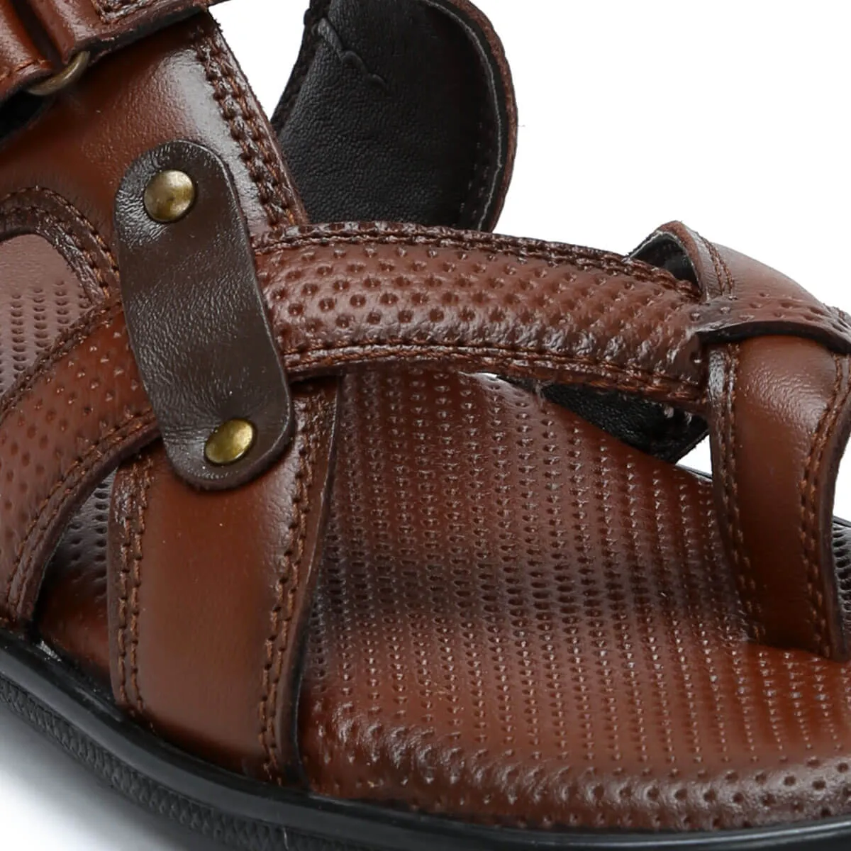 Zoom Shoes Casual Leather Slingback Sandals For Men C-30