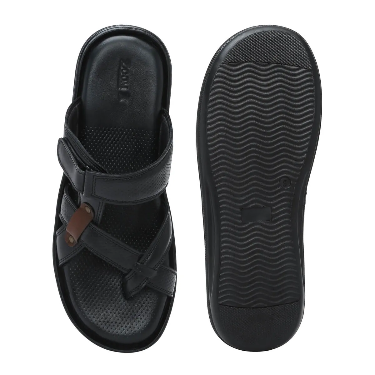 Zoom Shoes Casual Leather Slingback Sandals For Men C-30